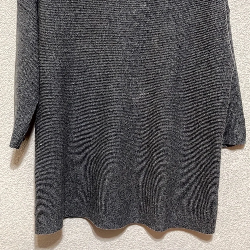 J.CREW 100% Italian CASHMERE Mid Sleeve Sweater Size L